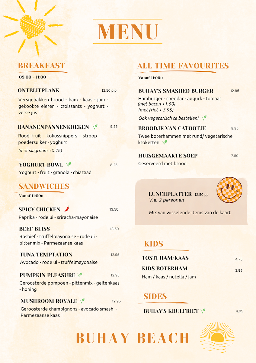 Menu Buhay Beach-1